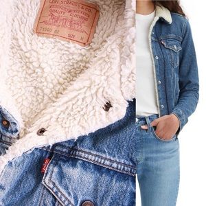 Levi’s Sherpa Denim Jacket